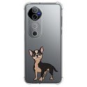 Funda Silicona Antigolpes para Vivo V40 5G diseño Perros 05 Dibujos