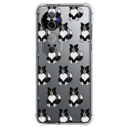 Funda Silicona Antigolpes para Vivo V40 5G diseño Perros 07 Dibujos