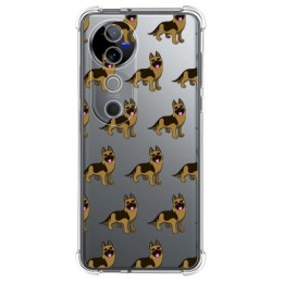 Funda Silicona Antigolpes para Vivo V40 5G diseño Perros 09 Dibujos