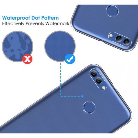 Funda Gel Tpu Fina Ultra-Thin 0,5mm Transparente para Huawei Y9 2018