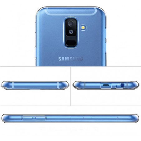 Funda Gel Tpu Fina Ultra-Thin 0,5mm Transparente para Samsung Galaxy A6 (2018)