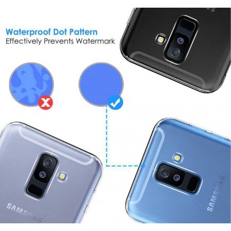 Funda Gel Tpu Fina Ultra-Thin 0,5mm Transparente para Samsung Galaxy A6 (2018)