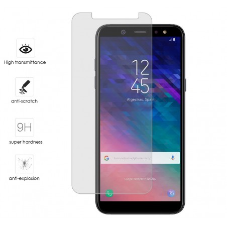 Protector Cristal Templado para Samsung Galaxy A6 Plus (2018) Vidrio
