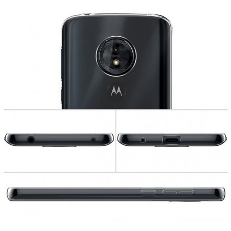 Funda Gel Tpu Fina Ultra-Thin 0,5mm Transparente para Motorola Moto E5 / G6 Play