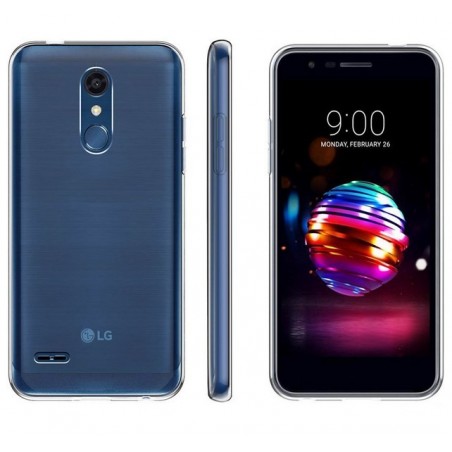 Funda Gel Tpu Fina Ultra-Thin 0,5mm Transparente para Lg K9