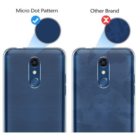 Funda Gel Tpu Fina Ultra-Thin 0,5mm Transparente para Lg K9