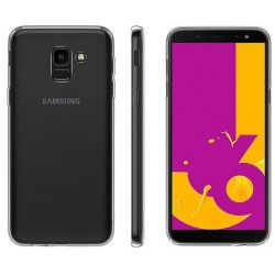 Funda Gel Tpu Fina Ultra-Thin 0,5mm Transparente para Samsung Galaxy J6 (2018) 2