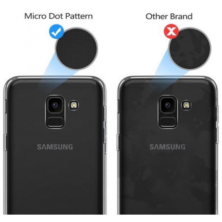 Funda Gel Tpu Fina Ultra-Thin 0,5mm Transparente para Samsung Galaxy J6 (2018)