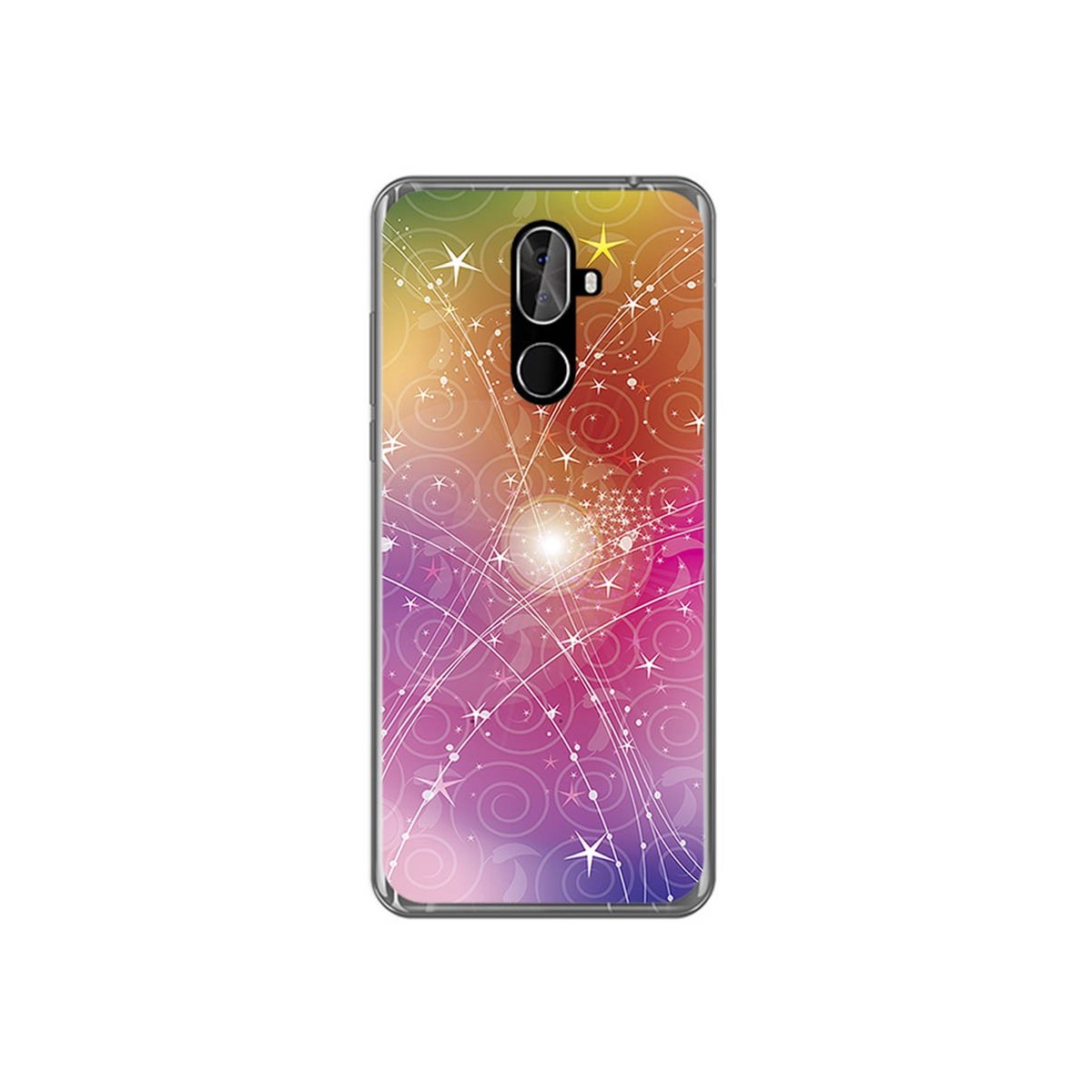 Funda Gel Tpu para Cubot X18 Plus Diseño Abstracto Dibujos