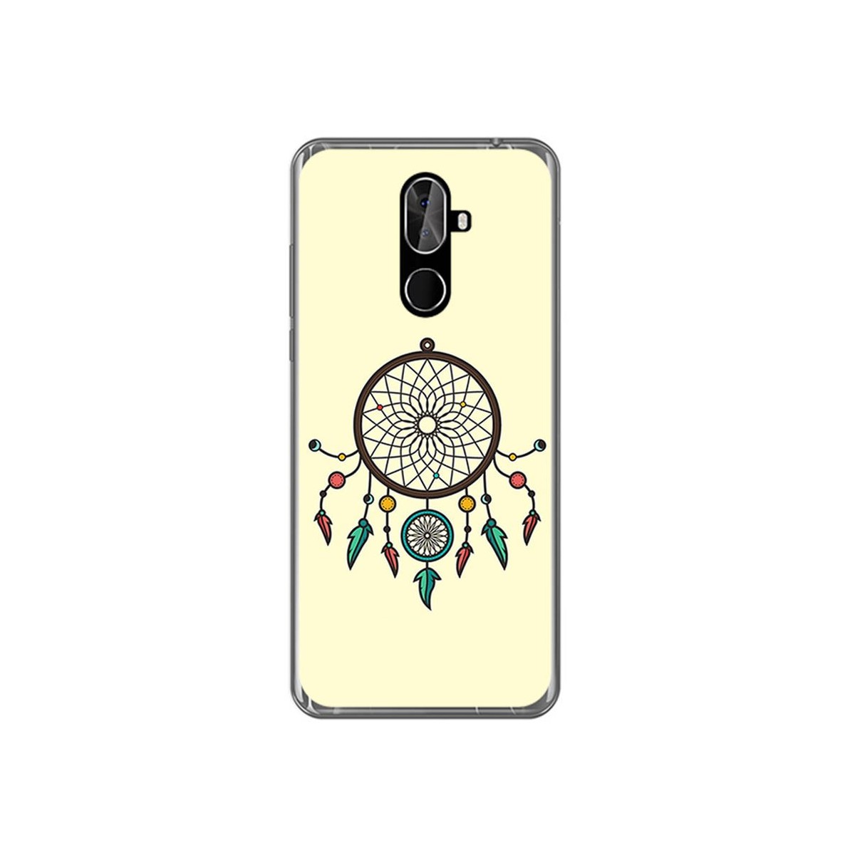 Funda Gel Tpu para Cubot X18 Plus Diseño Atrapasueños Dibujos