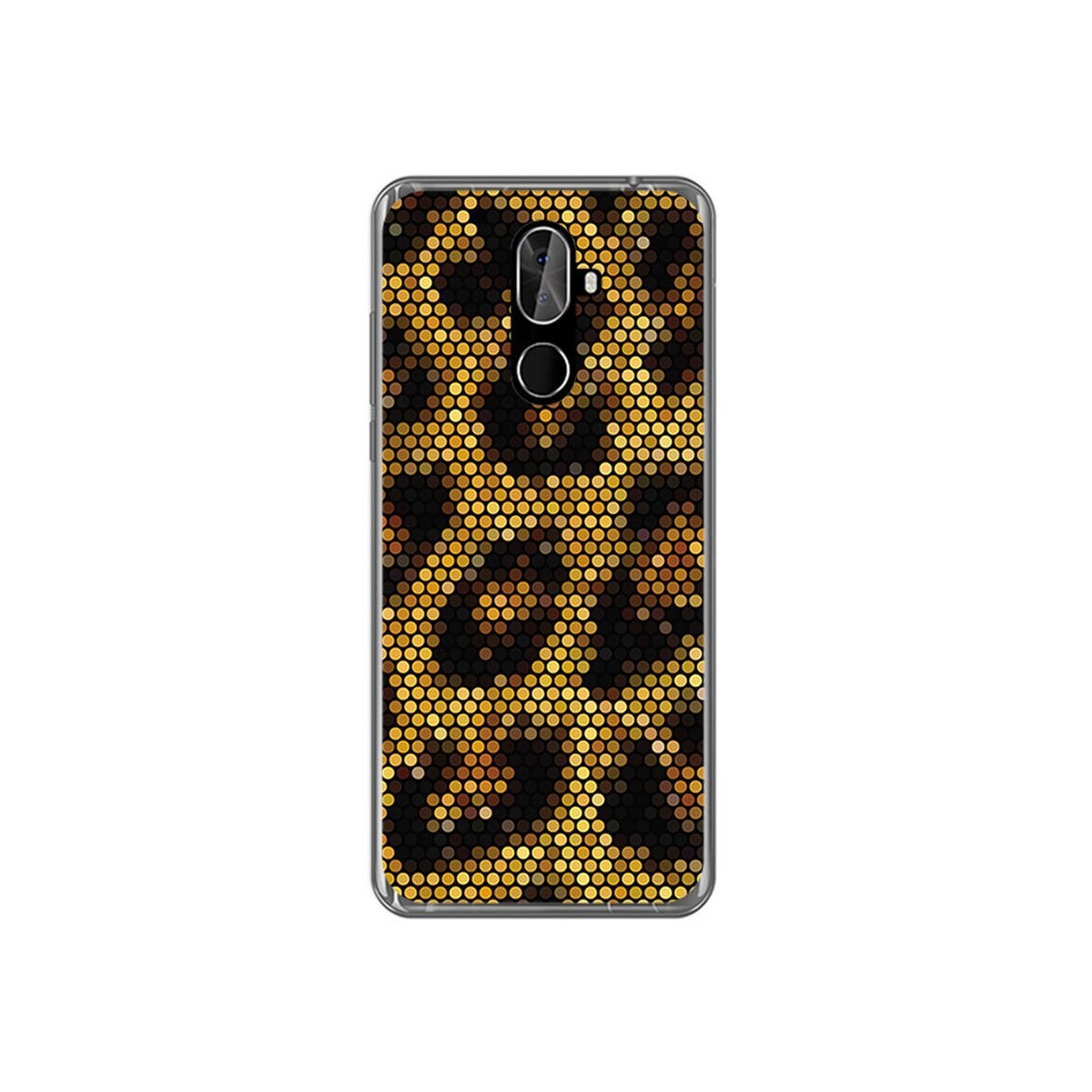 Funda Gel Tpu para Cubot X18 Plus Diseño Leopardo Dibujos