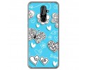 Funda Gel Tpu para Cubot X18 Plus Diseño Mariposas Dibujos