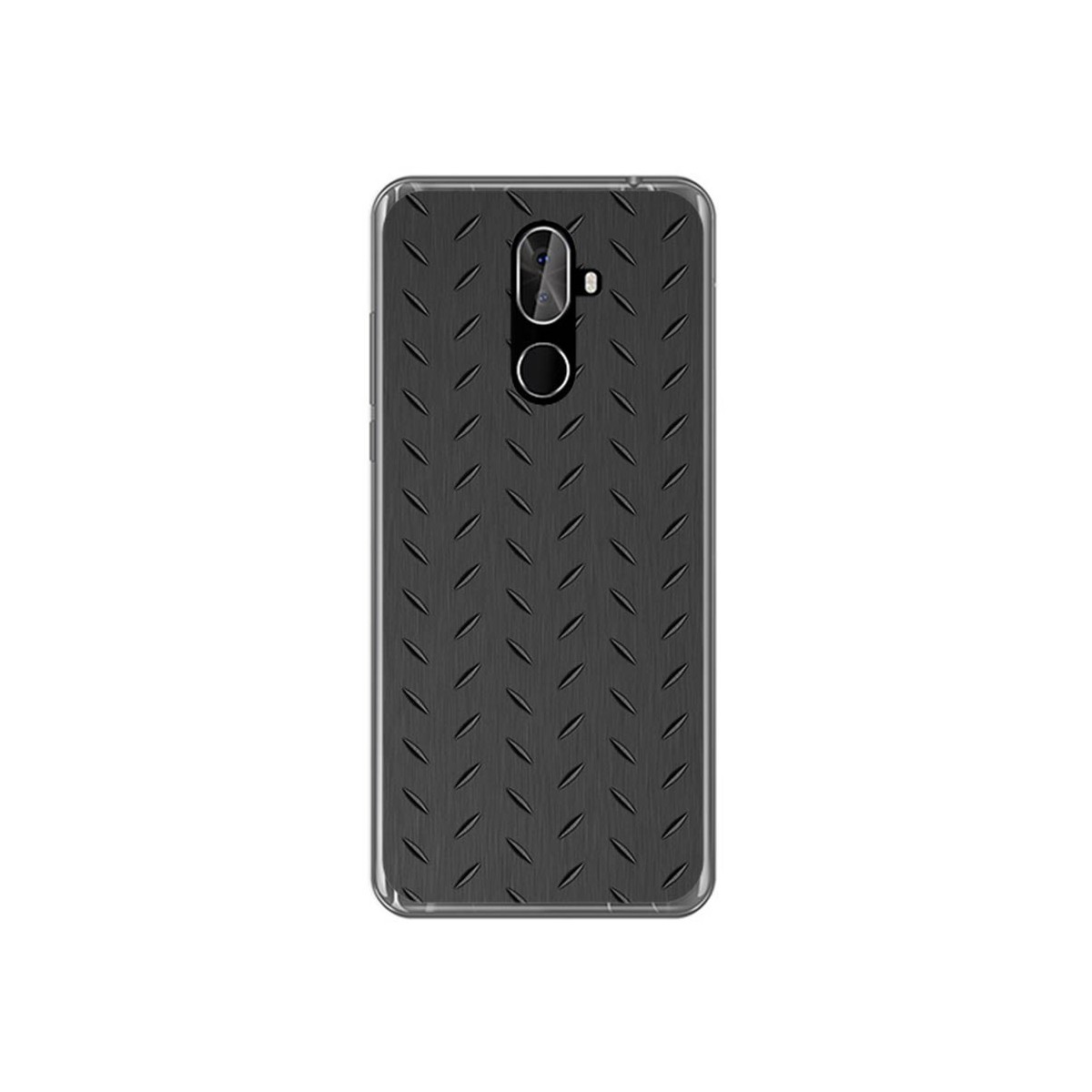 Funda Gel Tpu para Cubot X18 Plus Diseño Metal Dibujos