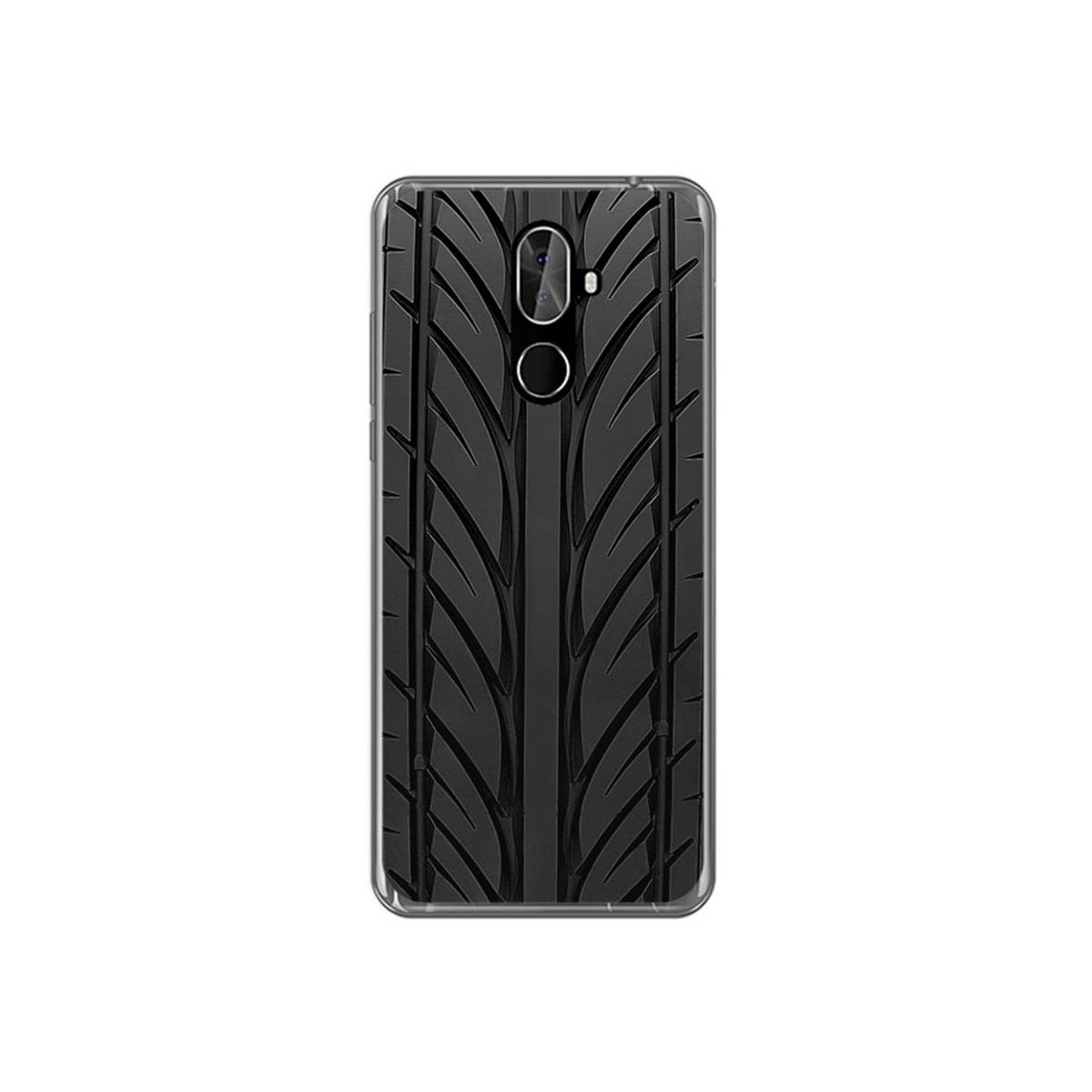 Funda Gel Tpu para Cubot X18 Plus Diseño Neumatico Dibujos
