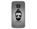 Funda Gel Tpu para Motorola Moto E5 / G6 Play Diseño Barba Dibujos
