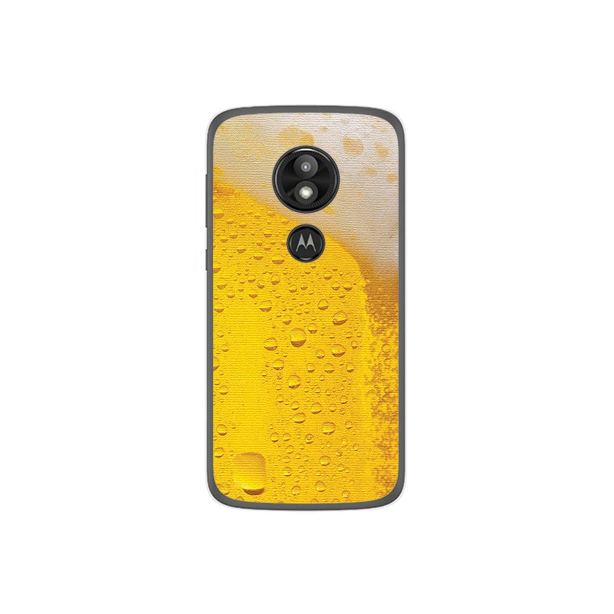 Funda Gel Tpu para Motorola Moto E5 / G6 Play Diseño Cerveza Dibujos