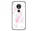 Funda Gel Tpu para Motorola Moto E5 / G6 Play Diseño Flores Minimal Dibujos