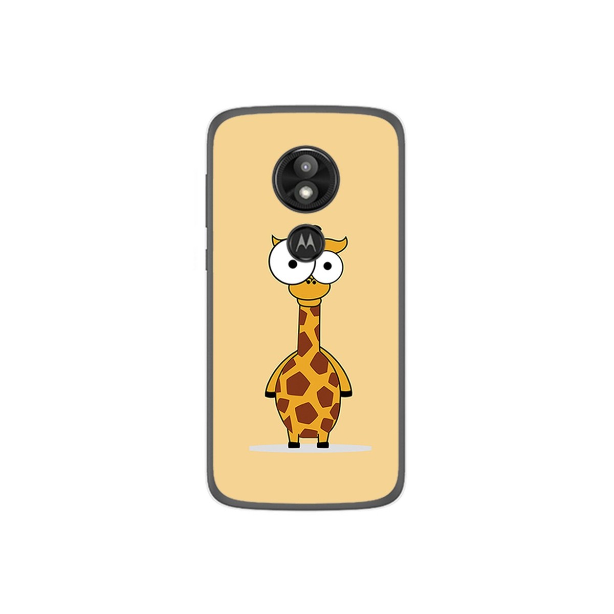Funda Gel Tpu para Motorola Moto E5 / G6 Play Diseño Jirafa Dibujos