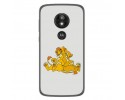 Funda Gel Tpu para Motorola Moto E5 / G6 Play Diseño Leones Dibujos
