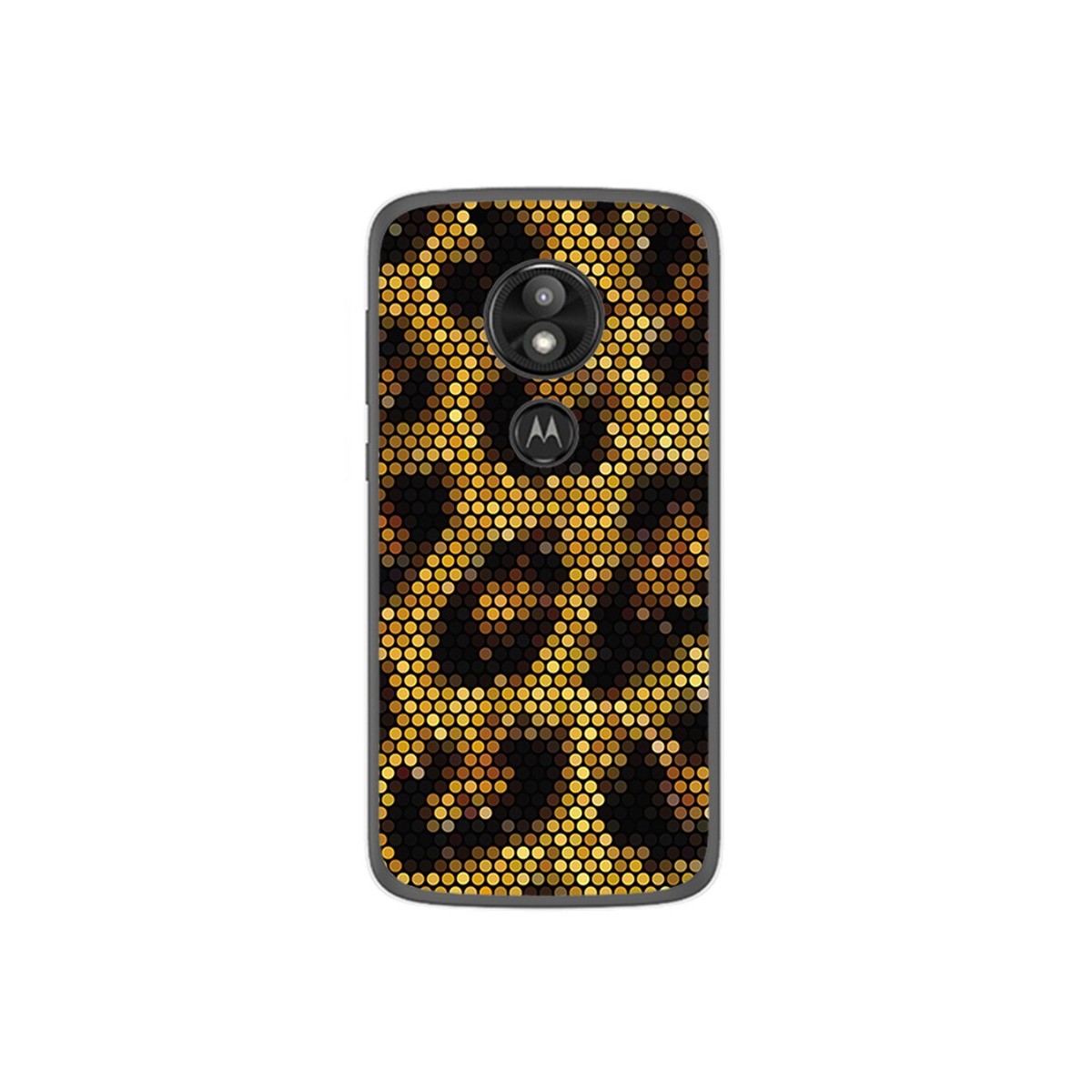 Funda Gel Tpu para Motorola Moto E5 / G6 Play Diseño Leopardo Dibujos