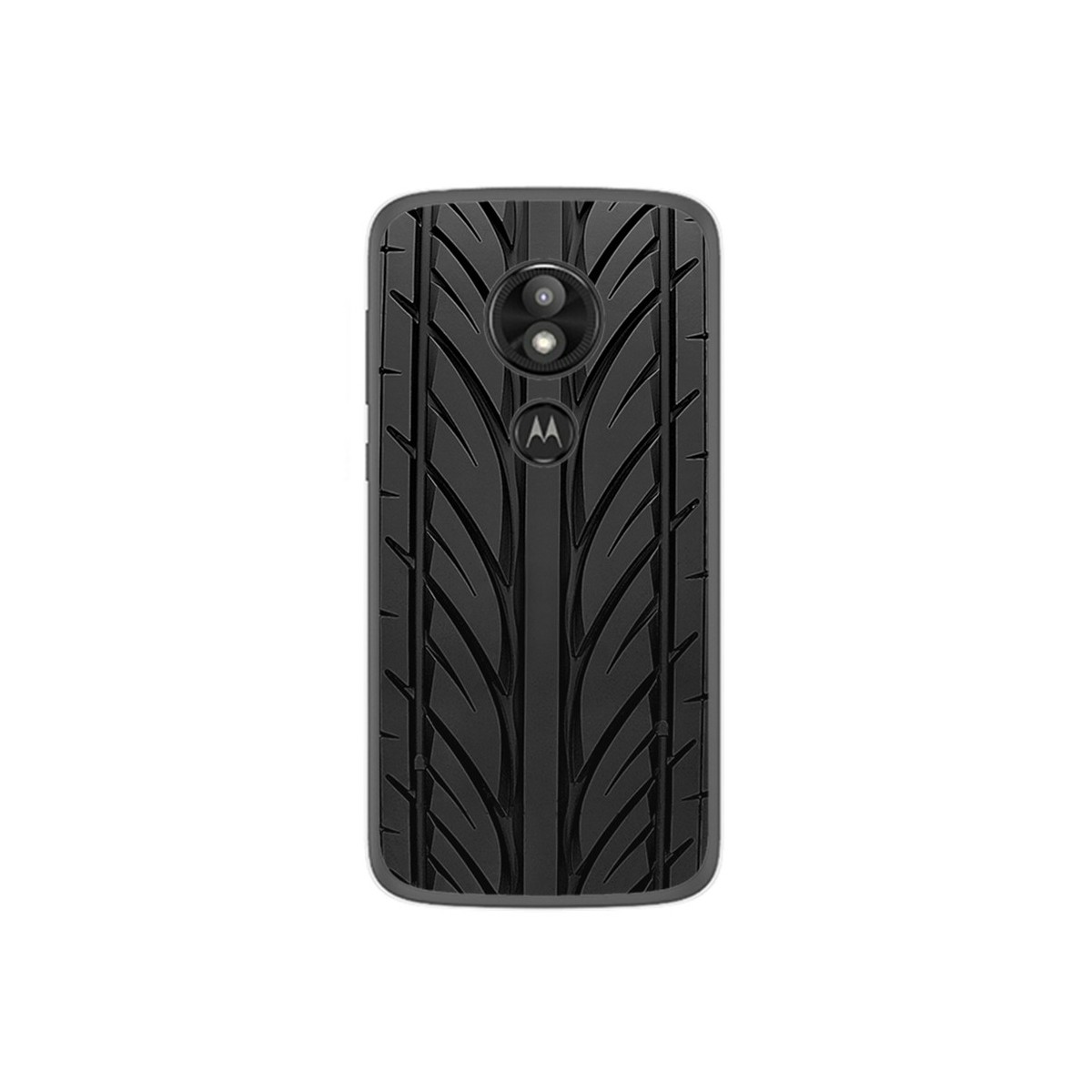 Funda Gel Tpu para Motorola Moto E5 / G6 Play Diseño Neumatico Dibujos