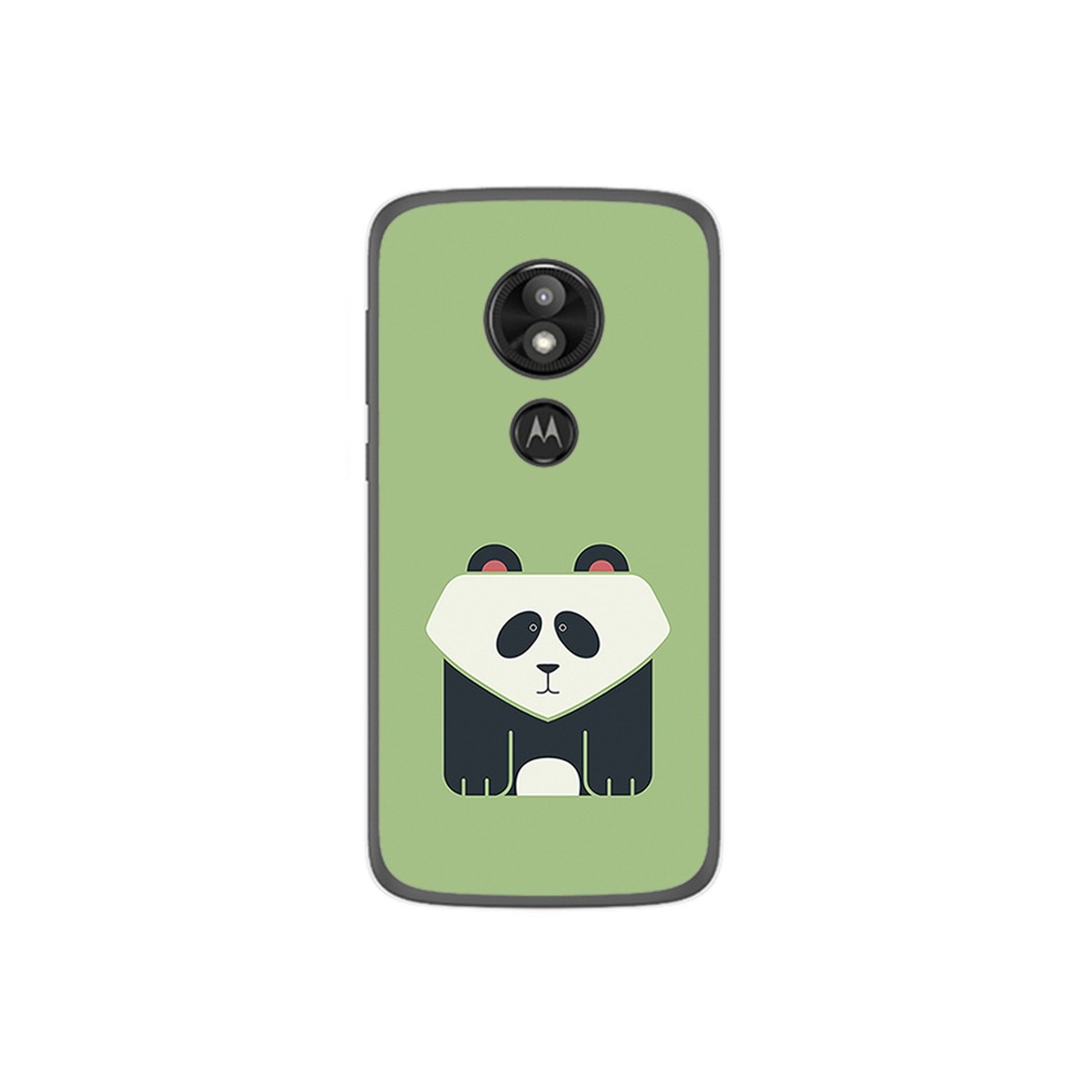Funda Gel Tpu para Motorola Moto E5 / G6 Play Diseño Panda Dibujos