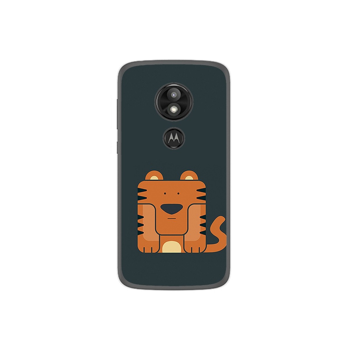 Funda Gel Tpu para Motorola Moto E5 / G6 Play Diseño Tigre Dibujos