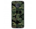 Funda Gel Tpu para Motorola Moto G6 Plus Diseño Camuflaje Dibujos