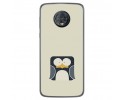 Funda Gel Tpu para Motorola Moto G6 Plus Diseño Pingüino Dibujos