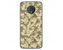 Funda Gel Tpu para Motorola Moto G6 Plus Diseño Sand Camuflaje Dibujos