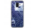 Funda Gel Tpu para Samsung Galaxy A6 (2018) Diseño Circuito Dibujos