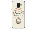 Funda Gel Tpu para Samsung Galaxy A6 (2018) Diseño Creativity Dibujos