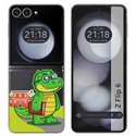 Funda Carcasa Dura Transparente para Samsung Galaxy Z Flip 6 5G diseño Coco Dibujos