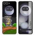 Funda Carcasa Dura Transparente para Samsung Galaxy Z Flip 6 5G diseño Mono Dibujos