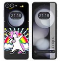 Funda Carcasa Dura Transparente para Samsung Galaxy Z Flip 6 5G diseño Unicornio Dibujos
