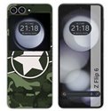 Funda Carcasa Dura para Samsung Galaxy Z Flip 6 5G diseño Camuflaje 01 Dibujos