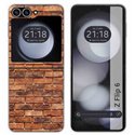 Funda Carcasa Dura para Samsung Galaxy Z Flip 6 5G diseño Ladrillo 04 Dibujos