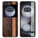 Funda Carcasa Dura para Samsung Galaxy Z Flip 6 5G diseño Madera 05 Dibujos