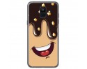 Funda Gel Tpu para Samsung Galaxy A6 (2018) Diseño Helado Chocolate Dibujos