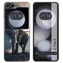 Funda Carcasa Dura para Samsung Galaxy Z Flip 6 5G diseño Elefante Dibujos