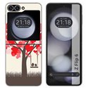 Funda Carcasa Dura para Samsung Galaxy Z Flip 6 5G diseño Pajaritos Dibujos