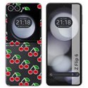Funda Carcasa Dura para Samsung Galaxy Z Flip 6 5G diseño Cerezas Dibujos