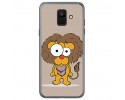 Funda Gel Tpu para Samsung Galaxy A6 (2018) Diseño Leon Dibujos