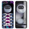 Funda Carcasa Dura para Samsung Galaxy Z Flip 6 5G diseño Zapatillas 07 Dibujos