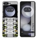Funda Carcasa Dura para Samsung Galaxy Z Flip 6 5G diseño Zapatillas 08 Dibujos