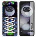 Funda Carcasa Dura para Samsung Galaxy Z Flip 6 5G diseño Zapatillas 14 Dibujos