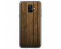 Funda Gel Tpu para Samsung Galaxy A6 (2018) Diseño Madera Dibujos