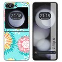 Funda Carcasa Dura para Samsung Galaxy Z Flip 6 5G diseño Flores 05 Dibujos