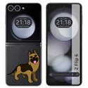 Funda Carcasa Dura para Samsung Galaxy Z Flip 6 5G diseño Perros 03 Dibujos