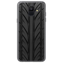 Funda Gel Tpu para Samsung Galaxy A6 (2018) Diseño Neumatico Dibujos